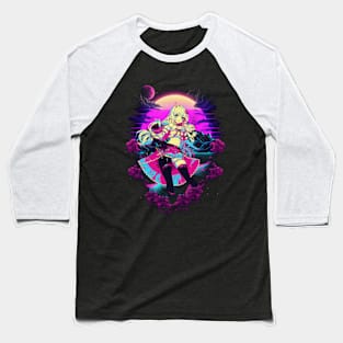 Guardians of the Void Heroes Unite - SoulWorkers Tee Baseball T-Shirt